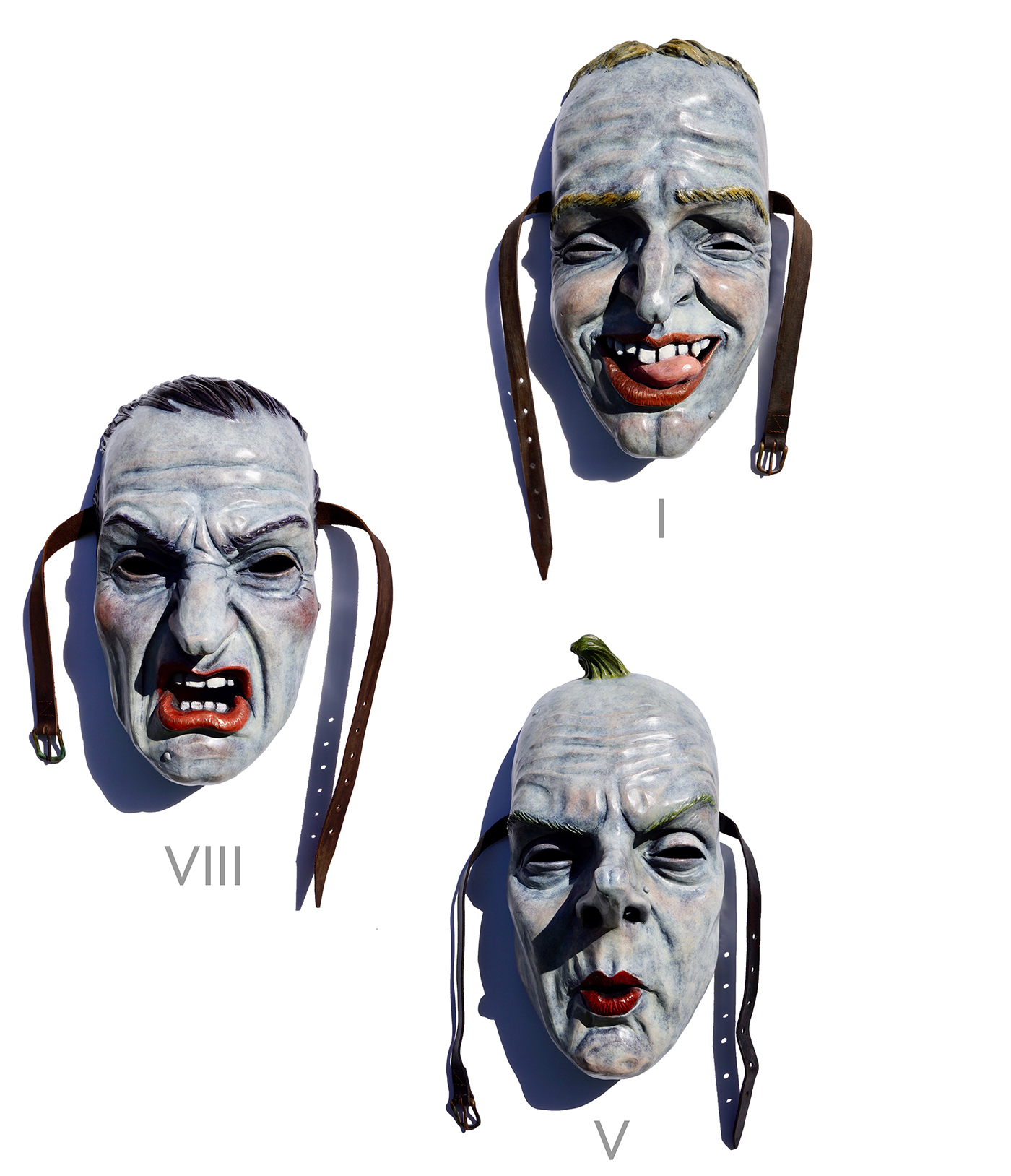 Masquarade Bronze Sculpture