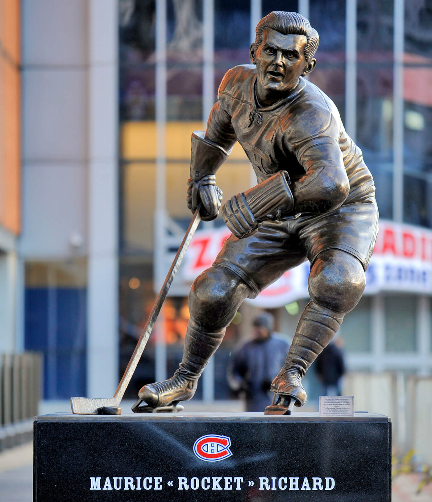 Centennial Plaza, Montreal Canadiens Hockey Club Bronze Sculpture