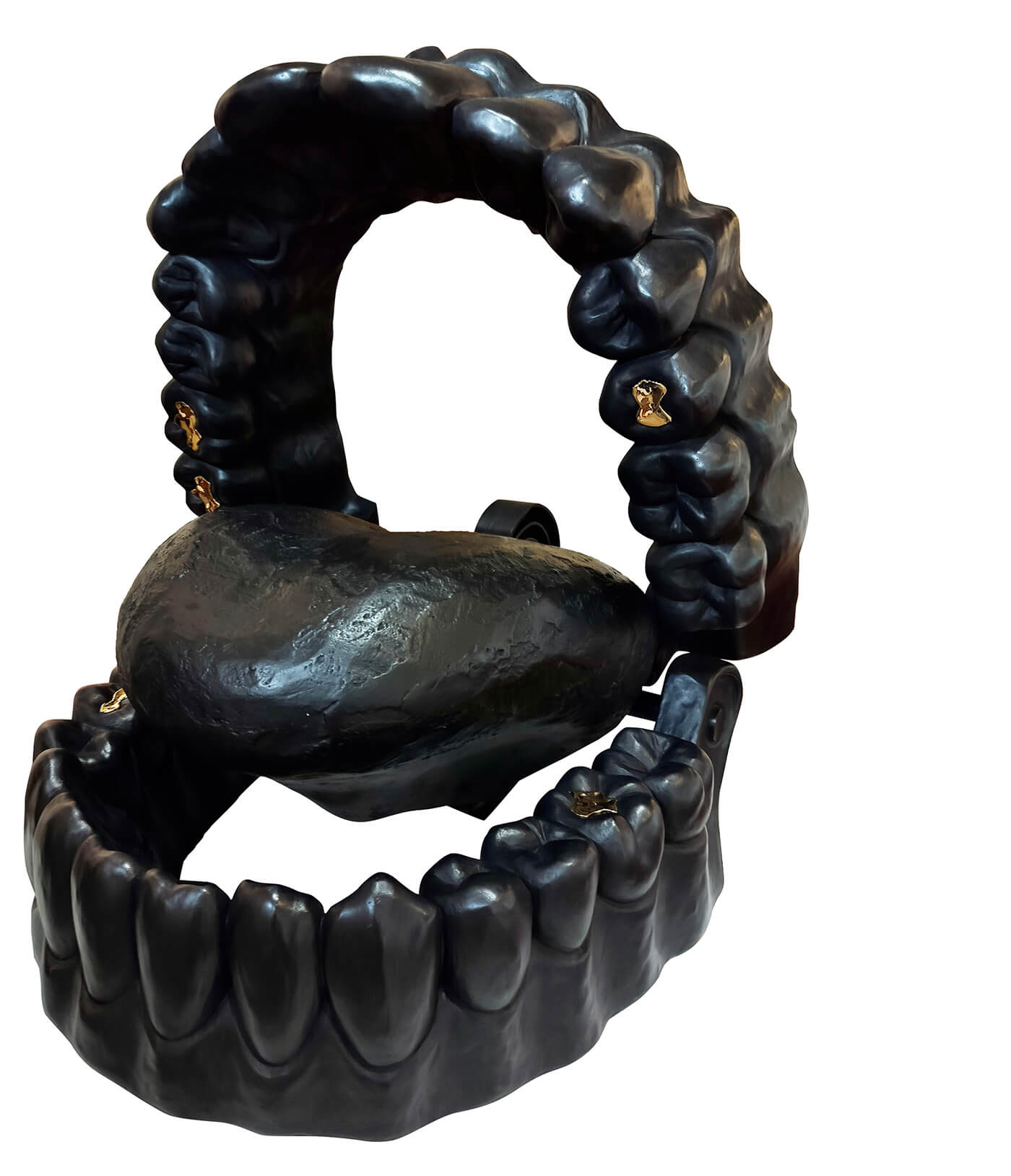 Cranky Smile Bronze Sculpture